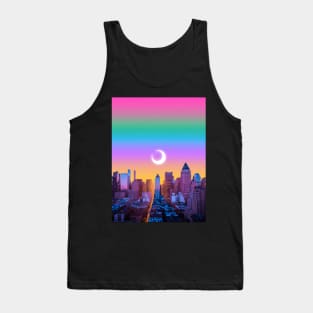 Multi color city Tank Top